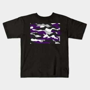 Copia de CAMO CAMOUFLAGE - PURPLE Kids T-Shirt